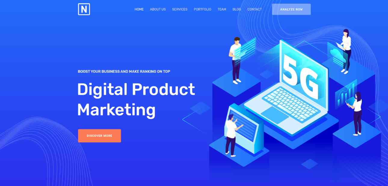 NIXA – SEO & Digital Marketing HTML Template